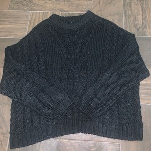 Aerie | chunk cable knitted sweater